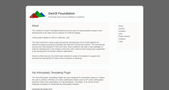 Desktop Screenshot of foundation.osirixfoundation.com
